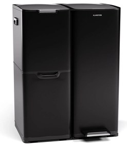 Klarstein Tiyo 3 az 1-ben szemetes 60 L levehető vödrökkel, soft-close záródás