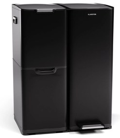 Klarstein Tiyo 3 az 1-ben, szemetes, 60 literes, kivehető kosár, puha záródású