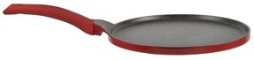 RCK Metal Red Line tapadásmentes alumínium lapos serpenyő/palacsintasütő 26*1,3 cm indukciós 12764