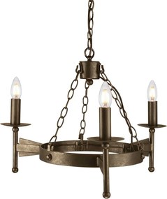 Elstead Lighting CROMWELL CW3-OLD-BRZ Csillár 3x60W/E14