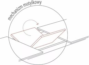 Logan bővíthető étkezőasztal tölgy 160-200cm