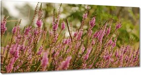 Vászonkép 180x90 Hanga Virágok lila