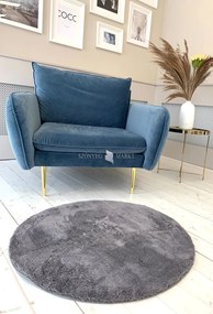 Royal Shaggy kerek Szőnyeg 252 Grey (Szürke) 67x67