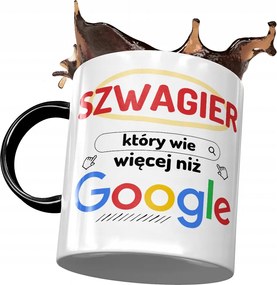 Fekete Bögre Sógornak Születésnapra Ajándék Nyomtatott Fotóval