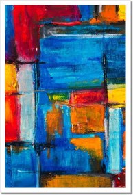 Poszterek keretben 40x60 Absztrakt Felix