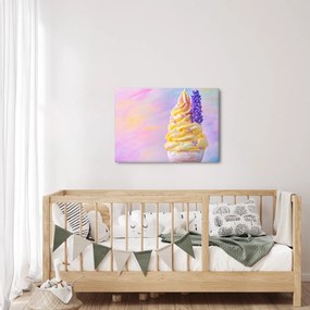 Kép - Levendulás fagylalt (70x50 cm)