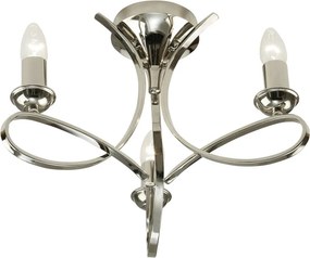 Endon PENN CA7P3N Plafonlámpa 3x40W/E14