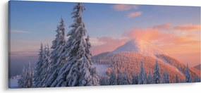 Kép - Téli táj (120x50 cm)