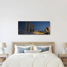 Modern metropolisz képe (120x50 cm)