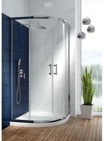 Deante NAC_09LP - ALPINIA falba süllyesztett csaptelepes zuhanyszett, fényes króm