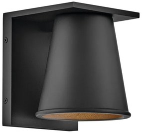Hinkley HK-HANS-S-BLK -LED Kültéri fali lámpa HANS 1xGU10/8W/230V IP44