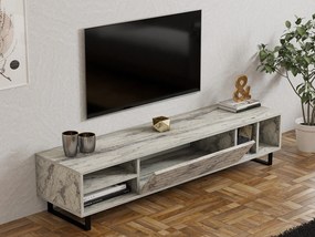TV szekrény Safir - Freesia, Marble