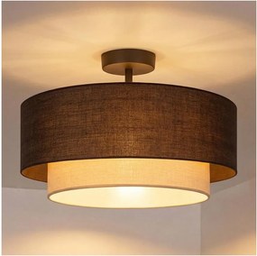 Brilagi - LED felületre szerelhető csillár BOHO ECO 1xE27/10W/230V Ø 40 cm barna/krémszínű