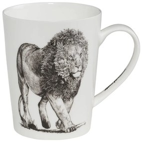 Marini Ferlazzo Lion fehér porcelán bögre, 450 ml - Maxwell &amp; Williams