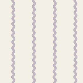 Holden Decor Adventure Awaits Do The Wiggle Stripe lila csíkos papír tapéta – 13981
