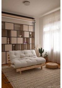Fehér/világoskék kanapéágy 140 cm Roots - Karup Design