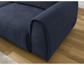 Sötétkék sarokkanapé Aden – Bobochic Paris
