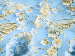 Mikroszálas ágyneműhuzat CELESTIA kék Ágyneműhuzat mérete: 70 x 90 cm | 140 x 200 cm