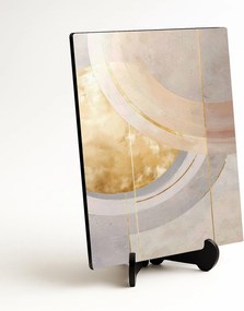 DUBLEZ | Nagy absztrakt kép - Gold