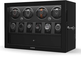 Klarstein ChronoVault óratekercselő, 4+6 óra, vegán, magas fényű, 4 üzemmód, Mabuchi motor, LED, aljzat