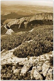 Poszterek 80x120 Tátra Lengyel hegyek Kilátás