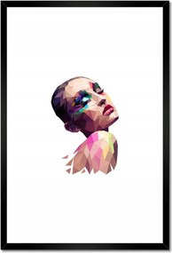 Poszterek keretben 40x60 Polygon painiting