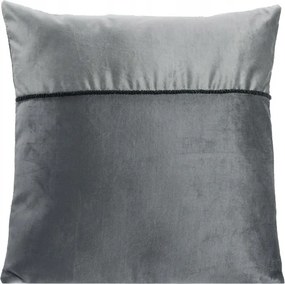 Párnahuzat 45x45 cm, acélszürke