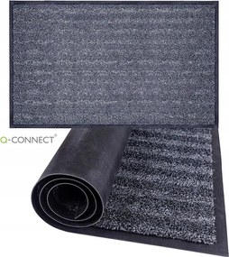 Lábtörlő Q-Connect 90x60cm fekete
