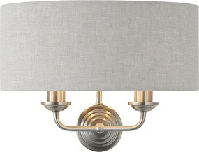 Endon HIGHCLERE 94403 Fali lámpa 2x40W/E14 IP20