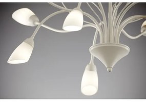 Jupiter 2061 - Rúdon függő csillár GLORIOSA 10xG9/14W/230V krémszínű