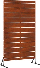 vidaXL Magánszféra Képernyő Szürke 100 x 50 x 180 cm Időjárásálló acél