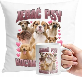 Bögre Szett Párna Vicces Ajándék Kutyák Szeretik A Kutyusokat Ajándék Szöveg