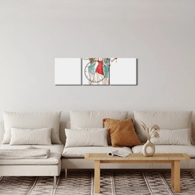 Kép - Örökké fiatal, örökké részeg (órával) (90x30 cm)
