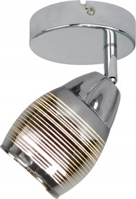 Fali lámpa Candellux Milton krómozott