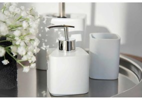 Fehér kerámia szappanadagoló 290 ml Hexa – Wenko
