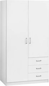 Riava gardróbszekrény 97cm F 2D3S Fehér