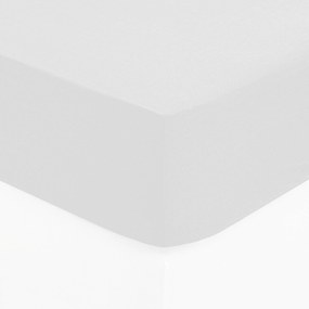 Gumis Lepedő pamut tömör 90 x 190 Fehér Pamut