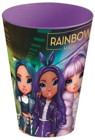 Rainbow High műanyag pohár 260 ml