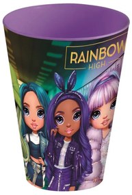 Rainbow High műanyag pohár 260ml