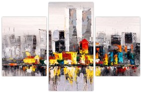 Kép - A nagyváros festménye (90x60 cm)