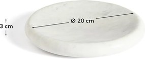 Márvány dekoratív tálca ø 20 cm Obena – Kave Home