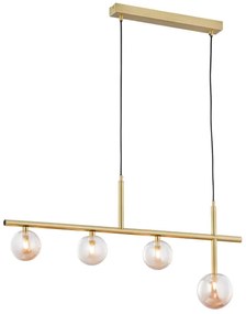 Jupiter 1899 - NEPTUN kábeles csillár 4xG9/14W/230V arany