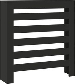 vidaXL fekete szerelt fa radiátorburkolat 78 x 20 x 82 cm
