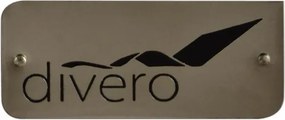 DIVERO Kerti bútor készlet 135 cm tíkfa lakkozott