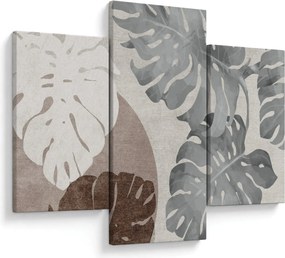Kép - Design levelekkel (90x60 cm)