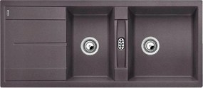 Blanco Metró 8 S Silgranit PuraDur Szürke Sziklák mosogató Legolcsóbb