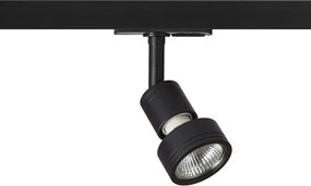 RENDL PURINA egyáramkörös sínre fekete 230V LED GU10 8W