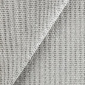 Világosszürke zsenília fotel Freya – Ropez