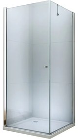Mexen Pretoria zuhanykabin 60x100cm, 6mm-es üveg, króm profil-átlátszó üveg, 852-060-100-01-00