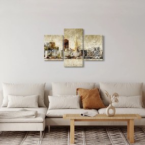 Kép - Művészileg renderelt város (90x60 cm)